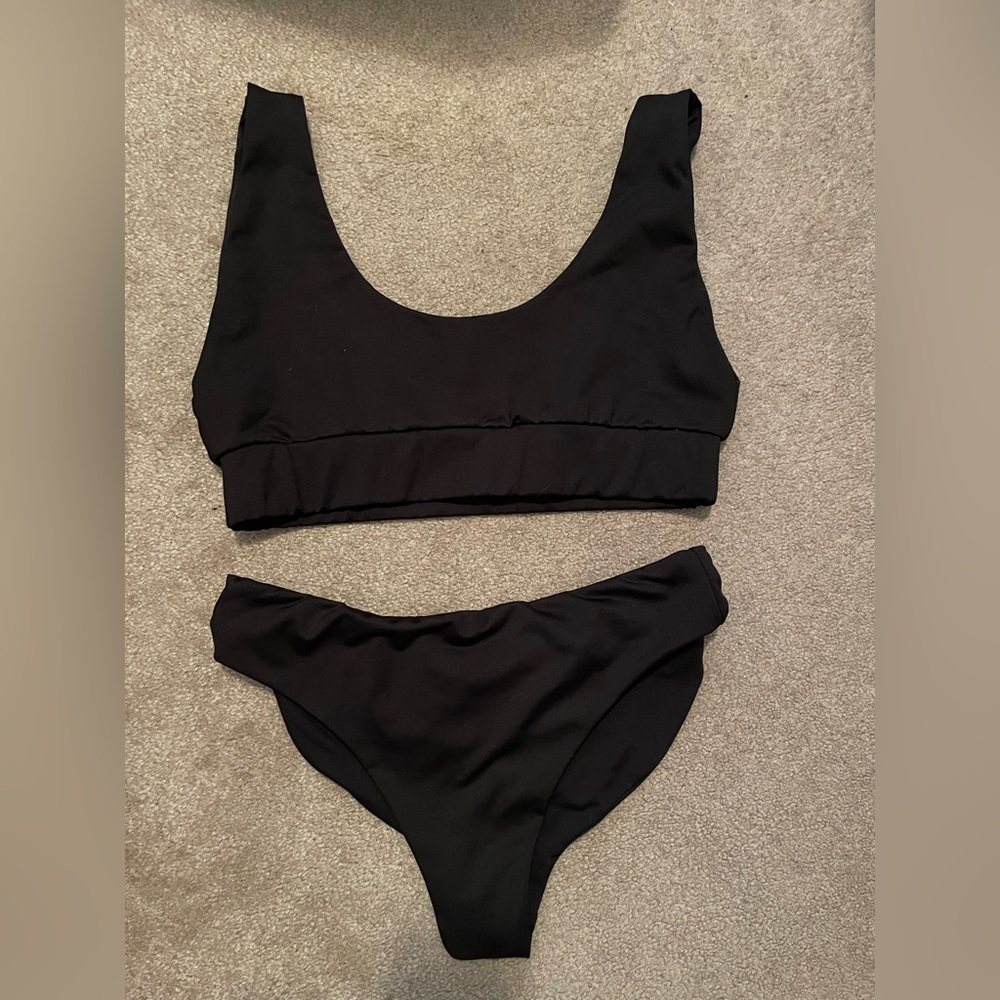 Luxury sustainable bikini from Londré top and bottom